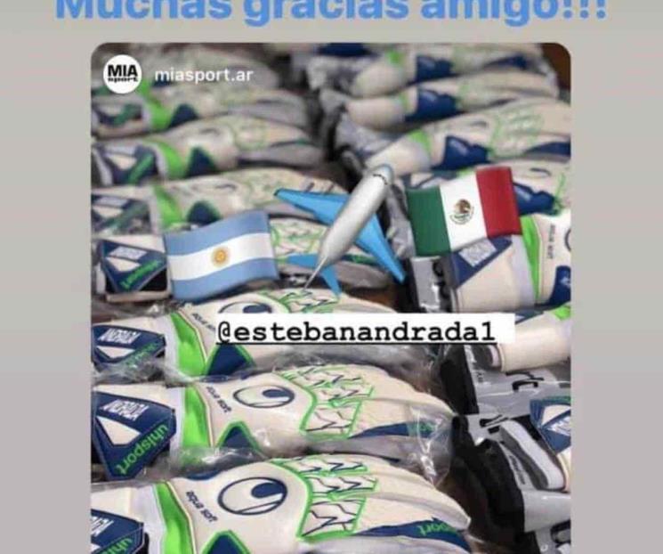 Listo Andrada para venir a Rayados Listo Andrada para venir a Rayados