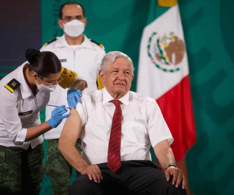 Tras segunda dosis de vacuna Covid-19, estoy al 100%: AMLO Tras segunda dosis de vacuna Covid-19, estoy al 100%: AMLO