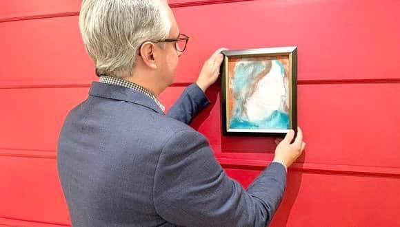 Subastan cuadro de David Bowie Subastan cuadro de David Bowie