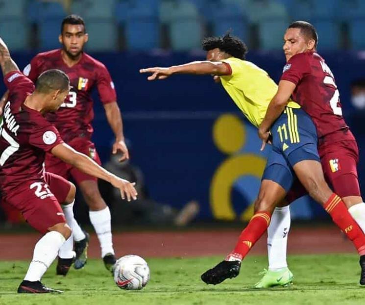 Empata Colombia con Venezuela Empata Colombia con Venezuela