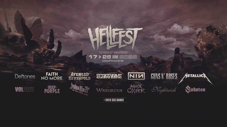 Hellfest anuncia impresionante cartel para el 2022 Hellfest anuncia impresionante cartel para el 2022