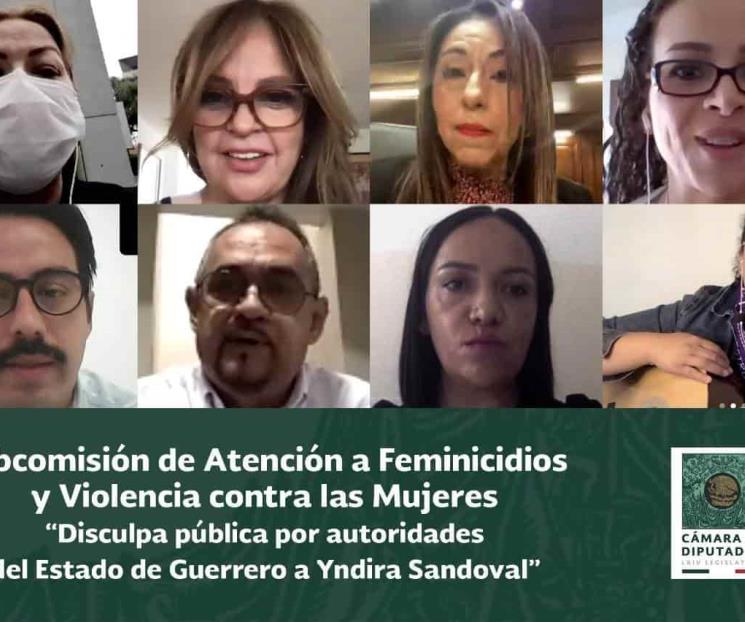 Ofrecen disculpa pública a la activista Yndira Sandoval Ofrecen disculpa pública a la activista Yndira Sandoval