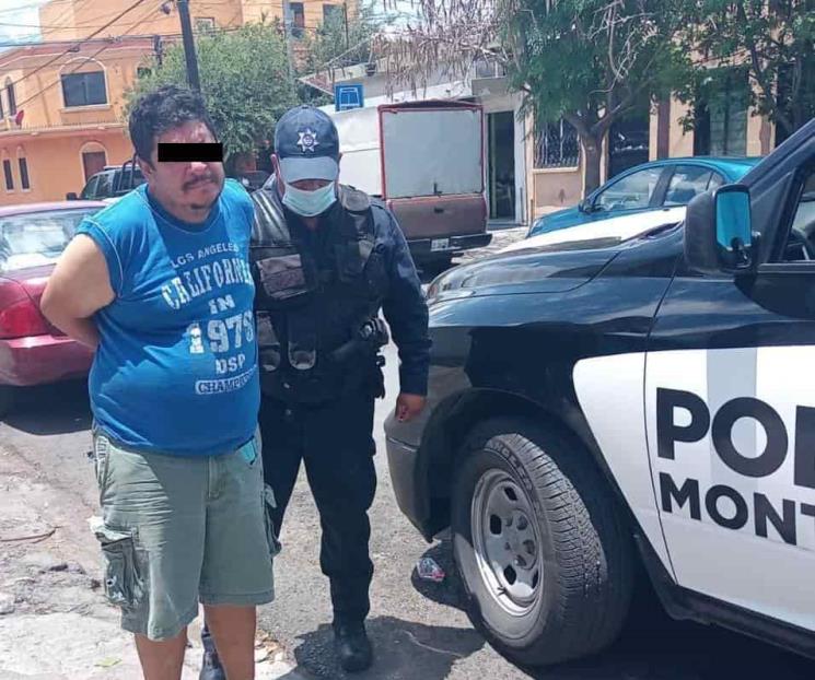 Detienen a ladrón de acumuladores Detienen a ladrón de acumuladores