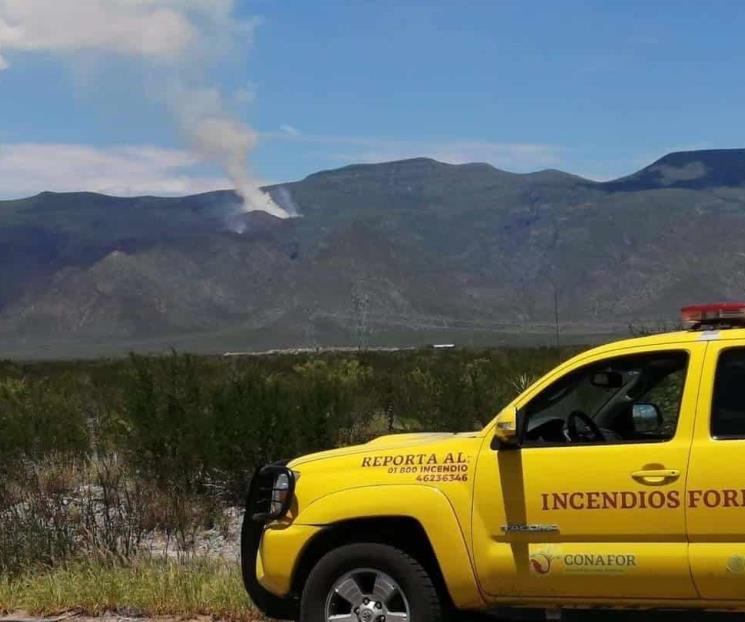 Reportan incendio en Lampazos Reportan incendio en Lampazos