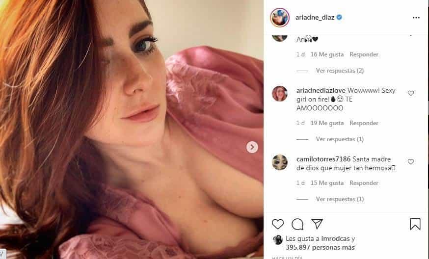 Ariadne Díaz deja impactados a sus seguidores en Instagram Ariadne Díaz deja impactados a sus seguidores en Instagram