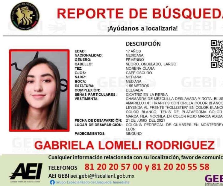 Buscan a estudiante desaparecida Buscan a estudiante desaparecida