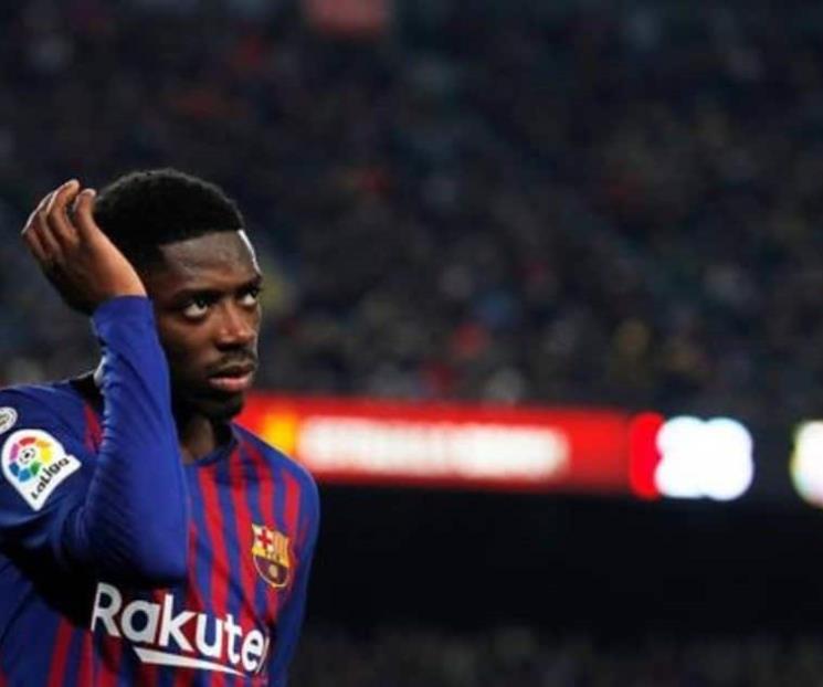 Lesión de Dembelé complicaría su salida del Barça Lesión de Dembelé complicaría su salida del Barça