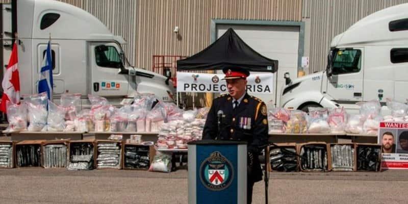 Desmantelan banda de narcos en Canadá Desmantelan banda de narcos en Canadá
