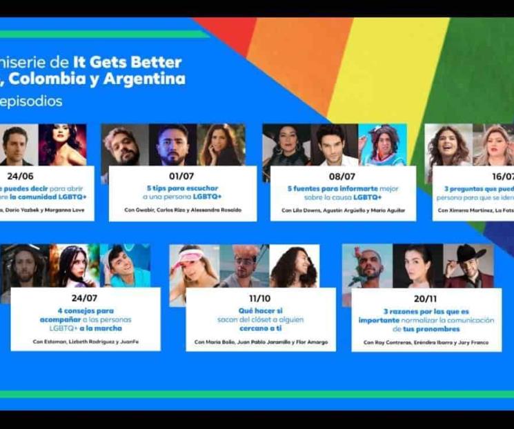 Cantantes se suman a miniserie con temáticas LGBTQ+ Cantantes se suman a miniserie con temáticas LGBTQ+