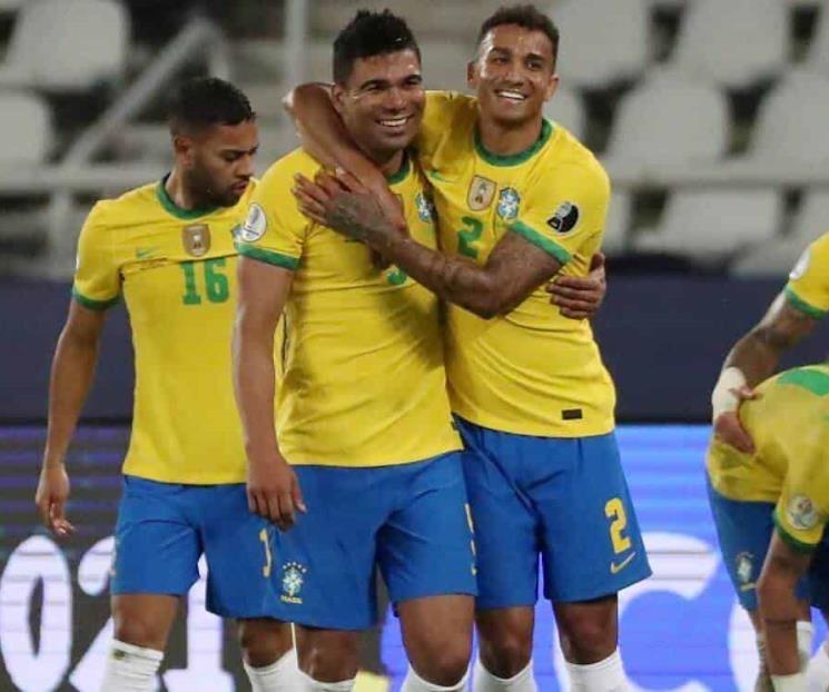 Vence de último momento Brasil a Colombia Vence de último momento Brasil a Colombia