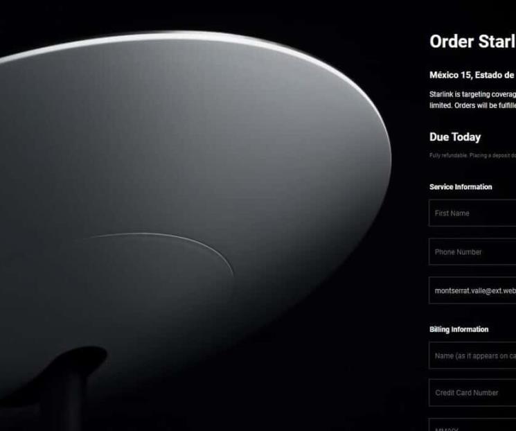 Elon Musk ya puede vender su internet en México Elon Musk ya puede vender su internet en México