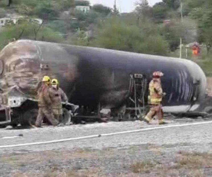 Realiza FGJ peritaje de explosión de pipas Realiza FGJ peritaje de explosión de pipas
