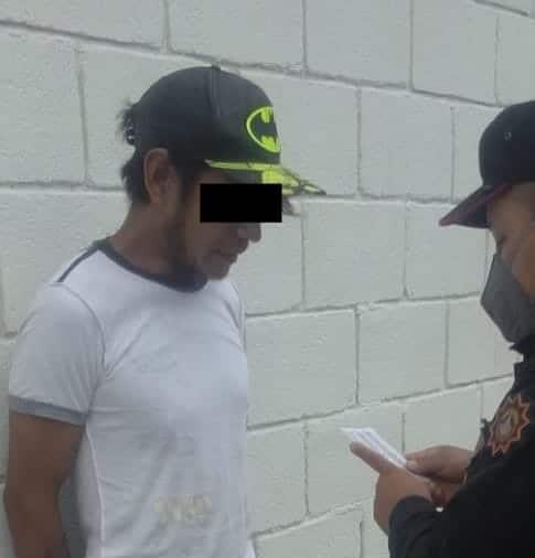 Detienen a hombre con droga en Zuazua NL Detienen a hombre con droga en Zuazua NL