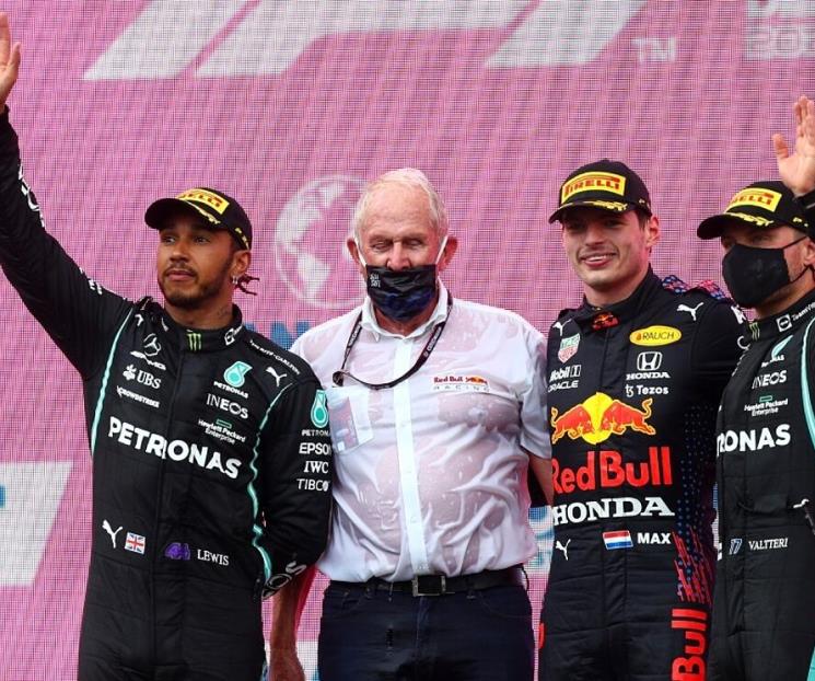 Arrebata Red Bull podio a Checo Arrebata Red Bull podio a Checo