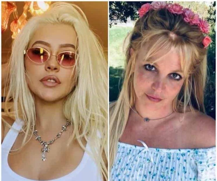 Manda mensaje de apoyo Christina Aguilera a Britney Spears Manda mensaje de apoyo Christina Aguilera a Britney Spears