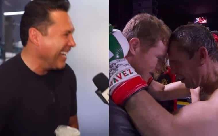 Ni Canelo ha llenado los zapatos de Chávez: De la Hoya Ni Canelo ha llenado los zapatos de Chávez: De la Hoya