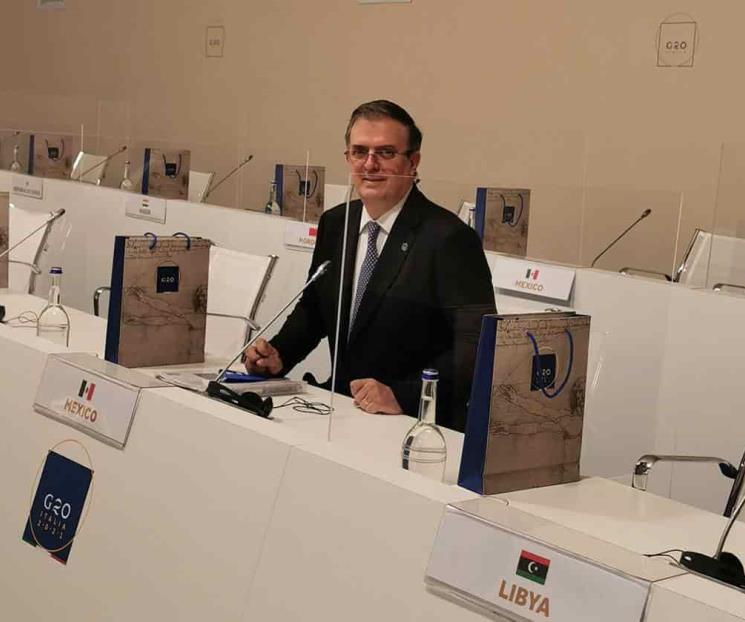 Ebrard urge a G20 a resolver falta de vacunas en AL y Caribe Ebrard urge a G20 a resolver falta de vacunas en AL y Caribe