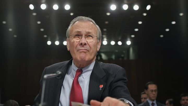 Fallece Donald Rumsfeld, exsecretario de Defensa de EU Fallece Donald Rumsfeld, exsecretario de Defensa de EU