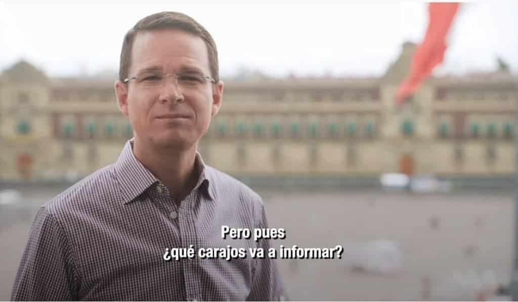 Qué carajos va a informar AMLO este 1 de julio: Anaya Qué carajos va a informar AMLO este 1 de julio: Anaya