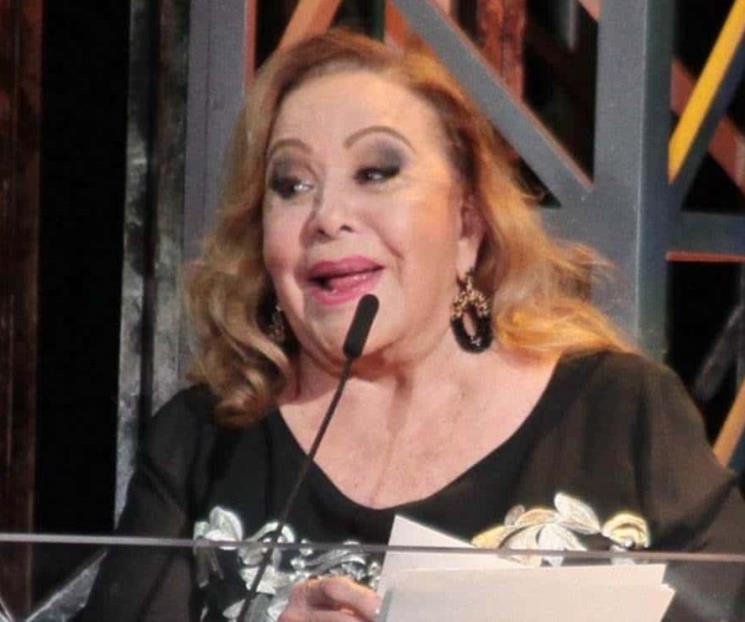 Silvia Pinal está mejor y alista su salida del hospital Silvia Pinal está mejor y alista su salida del hospital