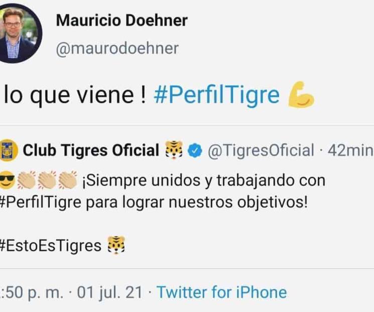 Promete Dohener más sorpresas en Tigres Promete Dohener más sorpresas en Tigres