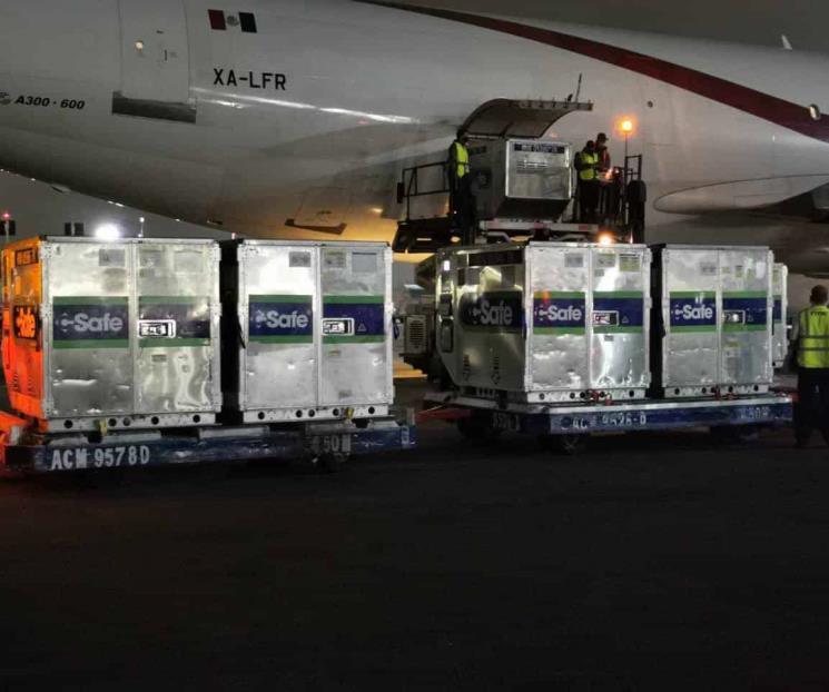 Llega a México embarque de vacunas AstraZeneca Llega a México embarque de vacunas AstraZeneca