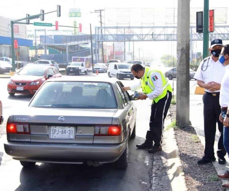 Promueven uso de cinturón Promueven uso de cinturón