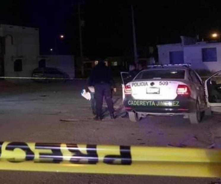 Atacan a hombre a balazos en Cadereyta Atacan a hombre a balazos en Cadereyta