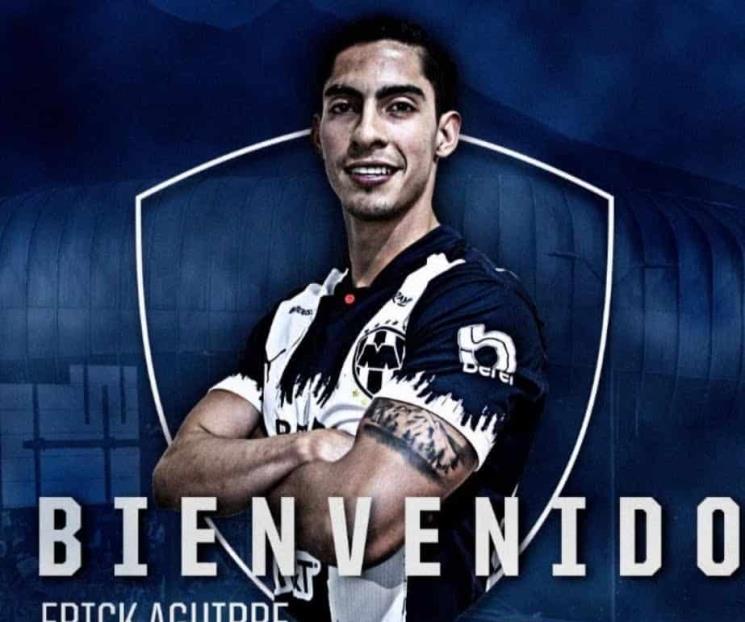 Confirma Rayados a Erick Aguirre Confirma Rayados a Erick Aguirre