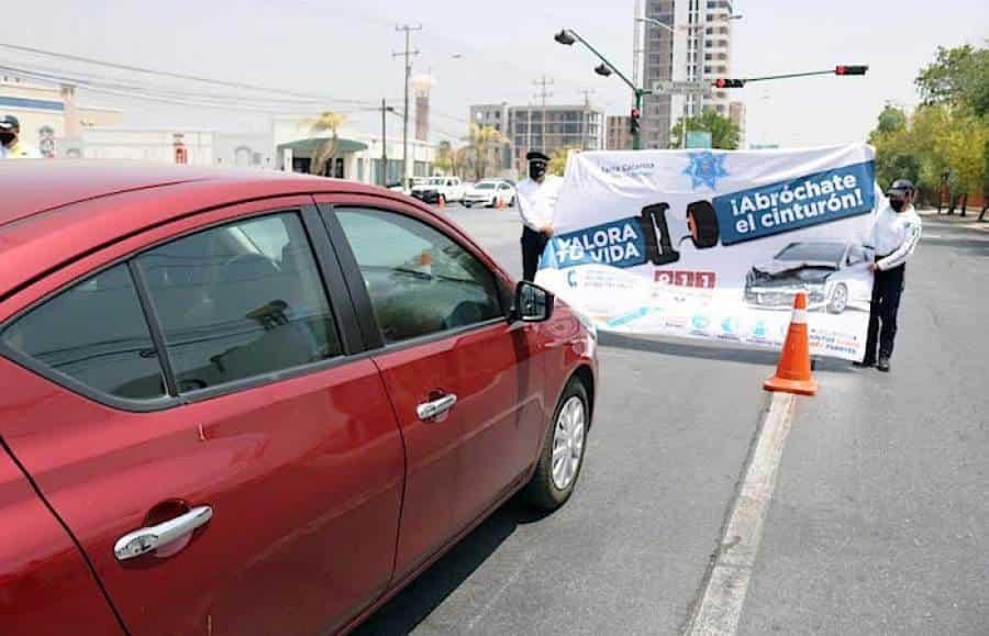 Anuncian campaña “Valora tu vida, ¡Abróchate el cinturón!
