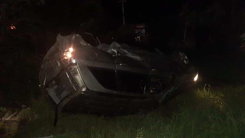 Vuelca en Allende y sale herido Vuelca en Allende y sale herido