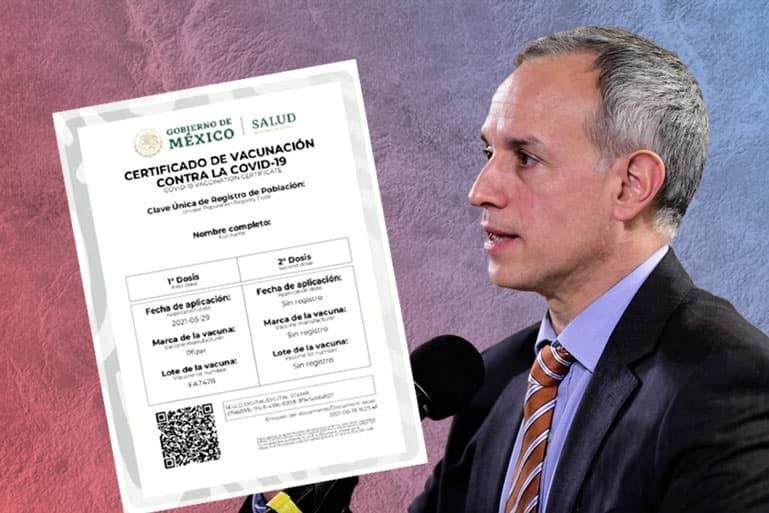 Lanzan certificado de vacunación contra Covid Lanzan certificado de vacunación contra Covid