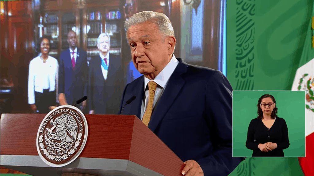 AMLO lamenta asesinato del presidente de Haití AMLO lamenta asesinato del presidente de Haití