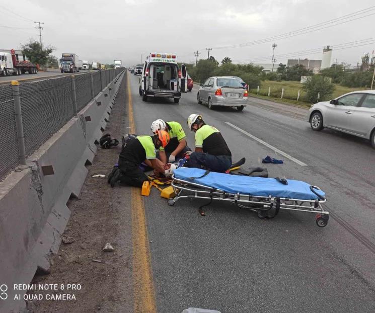 Impacta moto contra muro Impacta moto contra muro