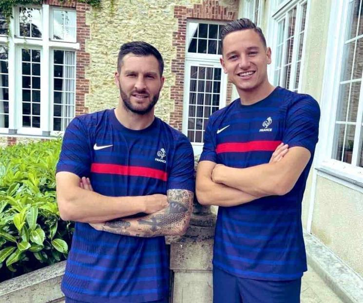 Ya lucen Gignac y Thauvin indumentaria de Francia Ya lucen Gignac y Thauvin indumentaria de Francia