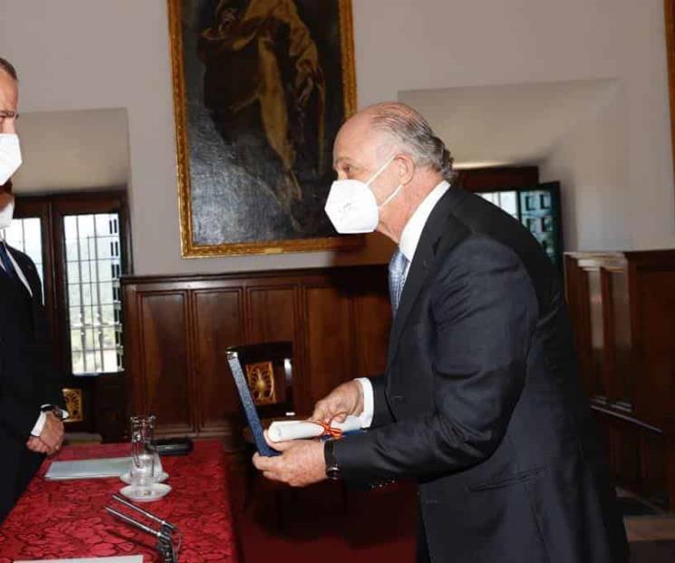 Recibe Krauze el Premio de Historia Órdenes Españolas Recibe Krauze el Premio de Historia Órdenes Españolas