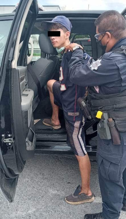 El menor de edad que robó aparatos eléctricos de una empresa transportista, fue arrestado