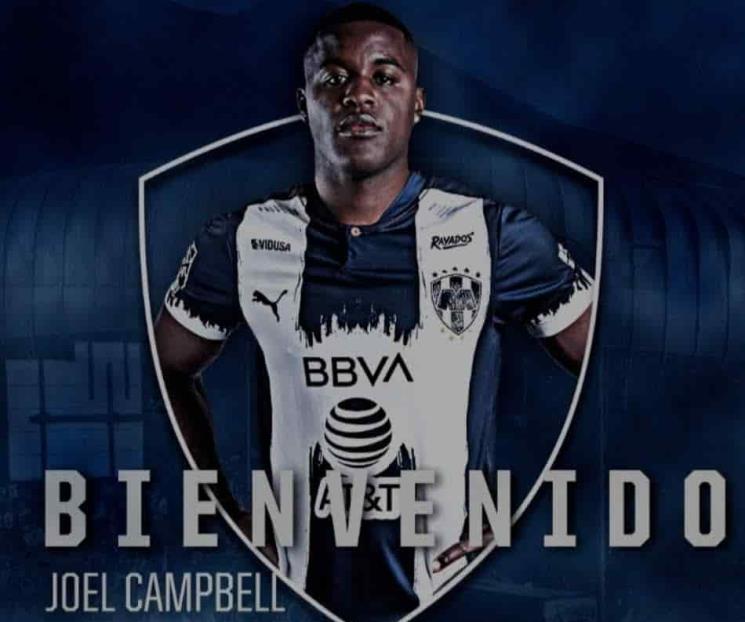 Confirma Rayados a Campbell Confirma Rayados a Campbell