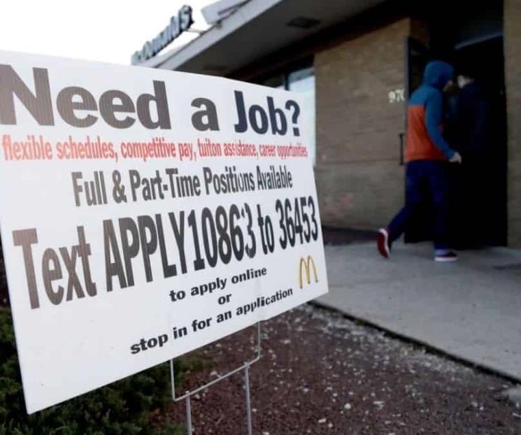 Hay récord de vacantes de empleo en EU Hay récord de vacantes de empleo en EU