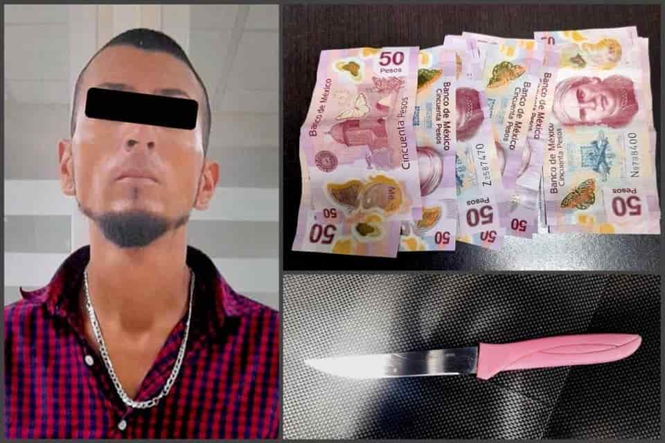 Dos delincuentes asaltaron con lujo de violencia, una tienda Oxxo ubicada en el municipio de Apodaca