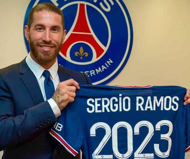 Feliz Sergio Ramos de estar en el PSG Feliz Sergio Ramos de estar en el PSG