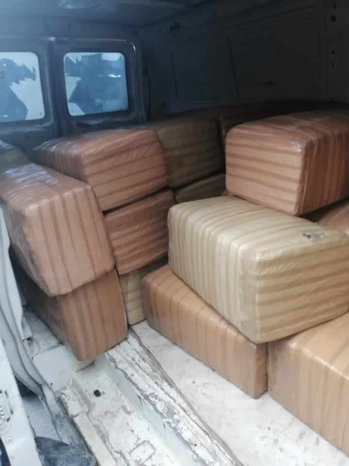 Al menos media tonelada de marihuana fue asegurada en la Colonia La Pastora