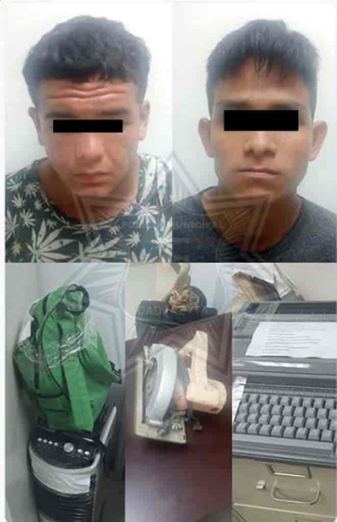 Detienen a dos ladrones Detienen a dos ladrones