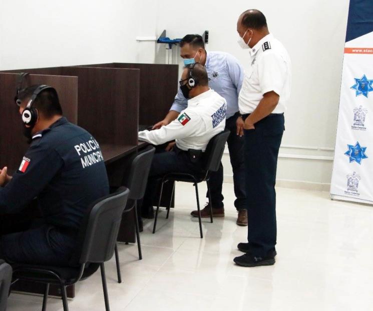 Mejora Santa Catarina efectividad policiaca Mejora Santa Catarina efectividad policiaca