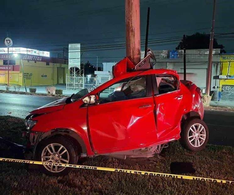 Muere mujer en choque en Apodaca Muere mujer en choque en Apodaca