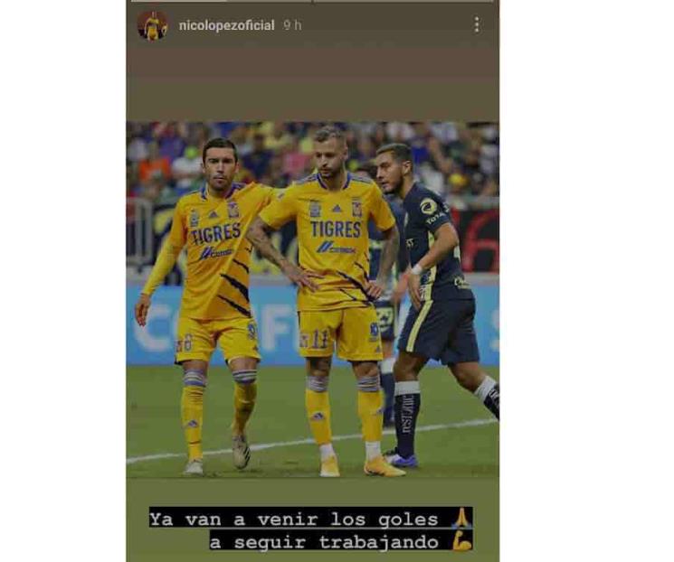 Ya vendrán los goles: Nico López