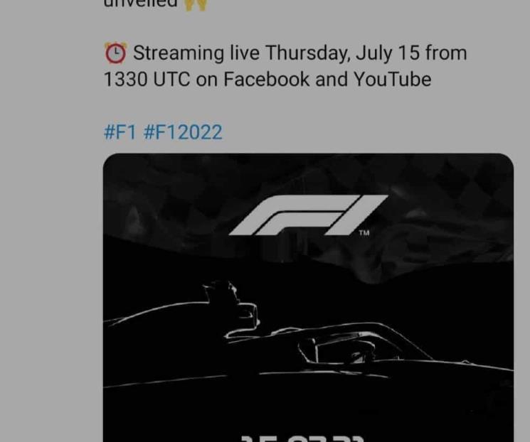 Dará a conocer el jueves F1 su nueva era