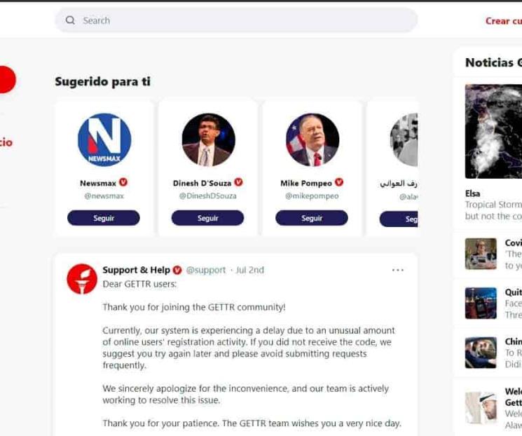 Revés para GETTR: ya no puede importar contenido de Twitter Revés para GETTR: ya no puede importar contenido de Twitter