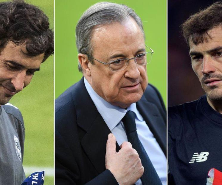 Raúl y Casillas, las dos grandes estafas, dice Florentino Raúl y Casillas, las dos grandes estafas, dice Florentino
