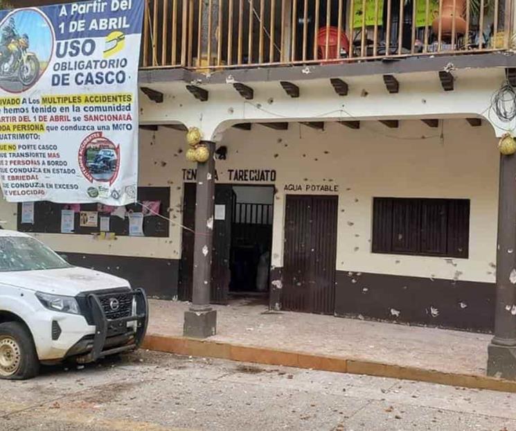 Ataca CJNG varios puntos del estado de Michoacán